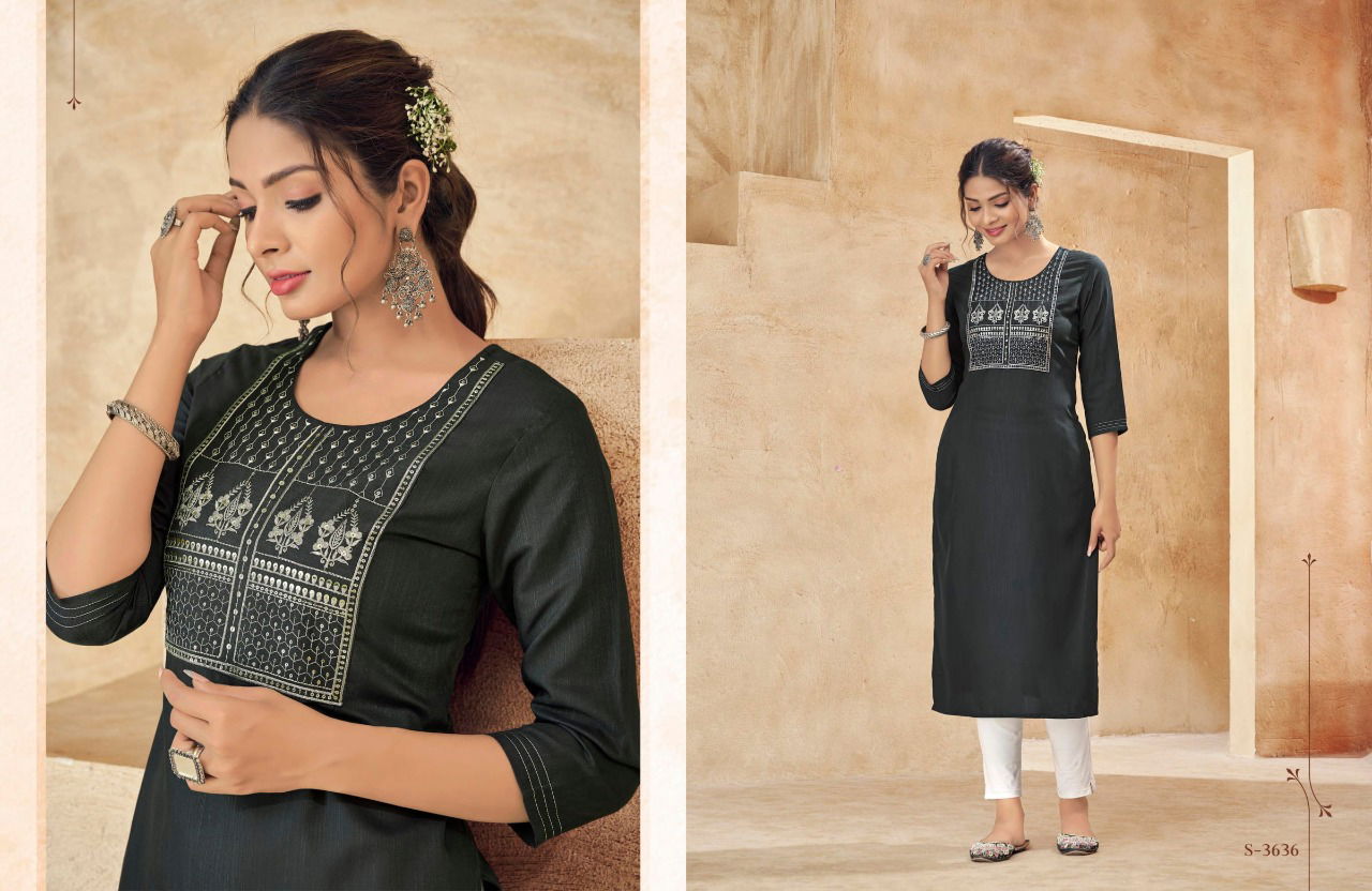 Vidhi Fancy Wear Wholesale Designer Kurti Catalog